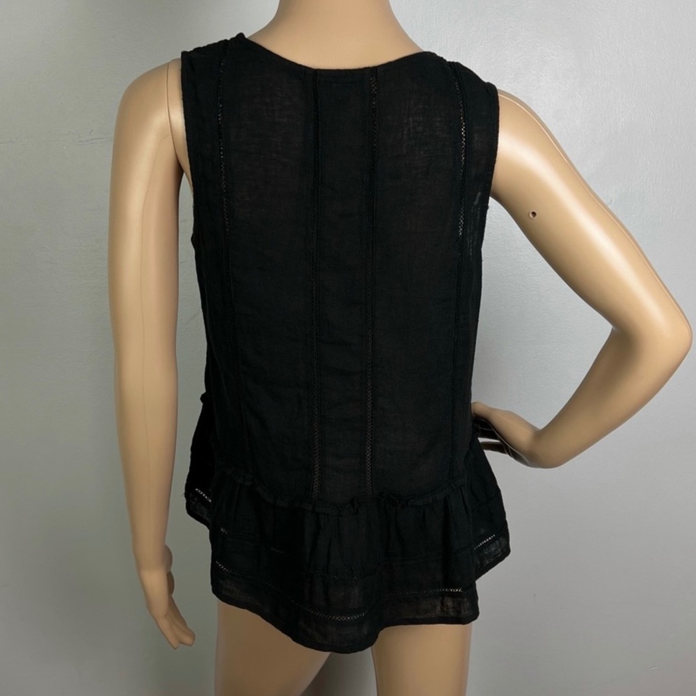 RAILS BLACK SLEEVELESS TOP - Picture 7 of 8